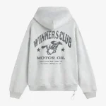 WINNERS CLUB HOODIE LIGHT GRAY