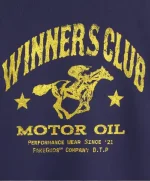 Winners Club Cropped Hoodie Navy (6)