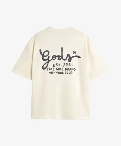 Camiseta Dioses Crema