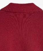 Alpine Rally Knitted Zipper Red Navy (6)