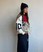 Alpine Rally Knitted Zipper Red White (1)