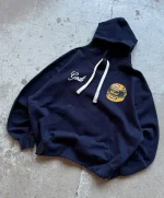 Ayr Cropped Hoodie Navy (6)
