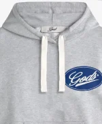 Blue Circle Cropped Hoodie Grey (6)