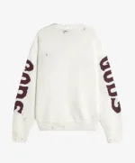 G Side Knitted Sweater White (2)