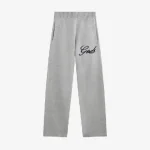 Handwritten Knitted Joggers Light Grey
