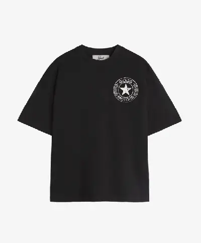 Motor Boxy Tee Black