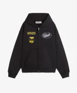 Racing Zipper Black