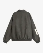 Chaqueta de cuero vegano gris oscuro (2)