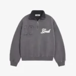10 Half Zip Dark Grey