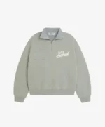 10 Half Zip Grey