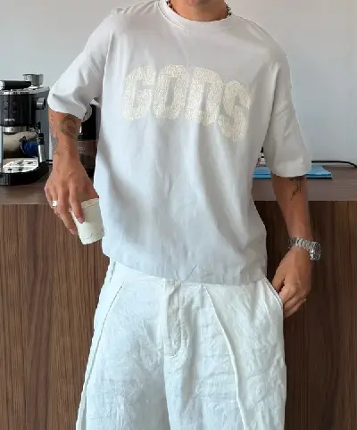 Gods Boxy Tee Grey (1)