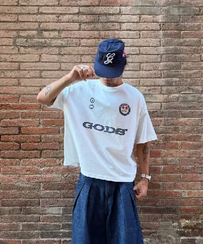 Gods FC Tee Cream (1)