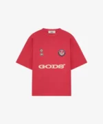 Gods FC Tee Red