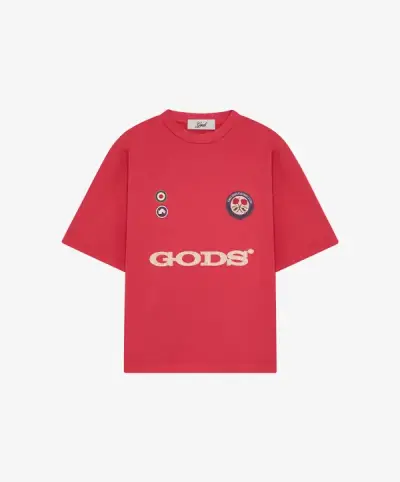 Gods FC Tee Red