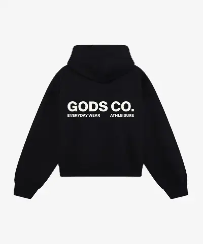 Athleisure Hoodie Black (1)