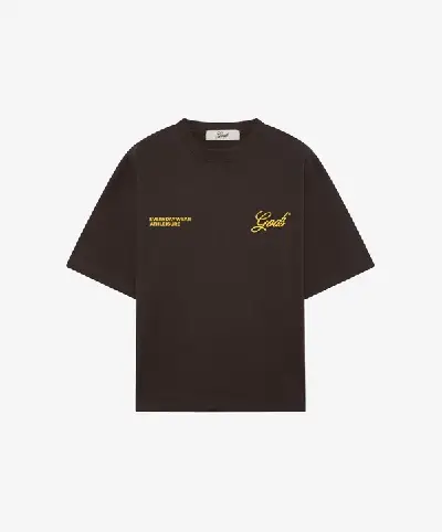 Athleisure Tee Brown