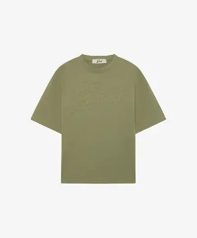 CAMISETA VERDE DE CORTE Y CONFECCIÓN