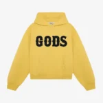 Gods Brand Hoodie Yellow