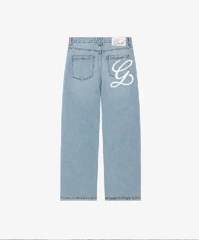 Regular Baggy Jeans Light Blue