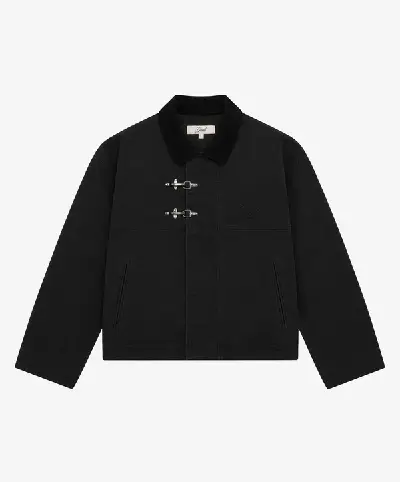 Fireman Clasp Jacket Black