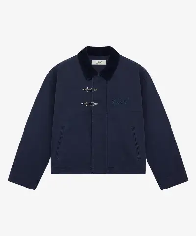 Fireman Clasp Jacket Navy
